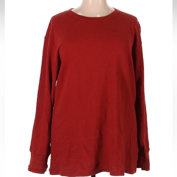 Big Bud Press Tops - Big Bud Press Honeycomb Thermal Long Sleeve Tee Size 4XL Unisex